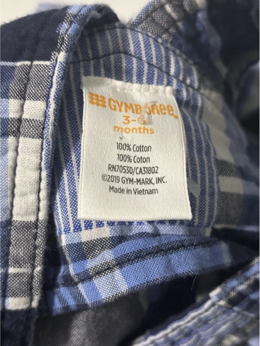 Gymboree plaid short